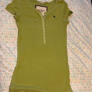 Abercrombie & Fitch green top
